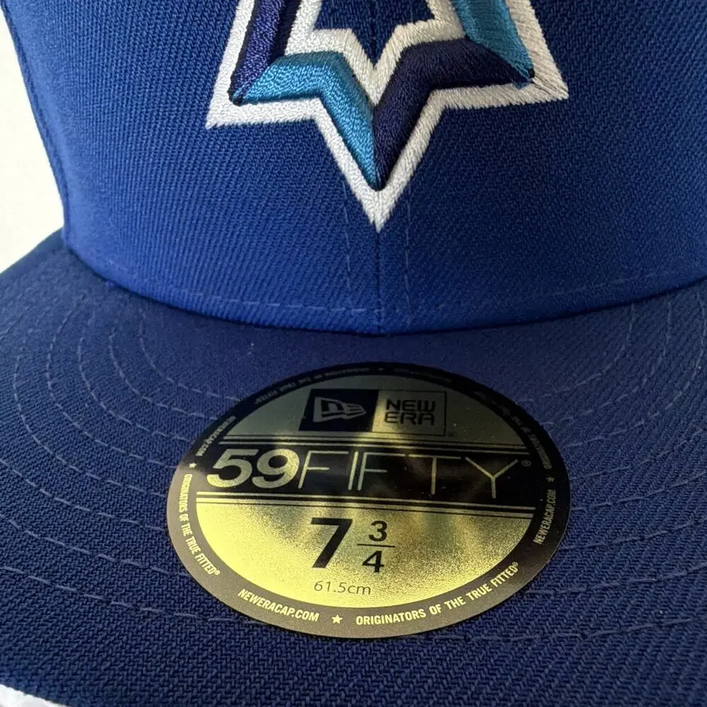 New Era 59FIFTY Fitted Hat 7 3/4 Blue Israel World Baseball Classic Star